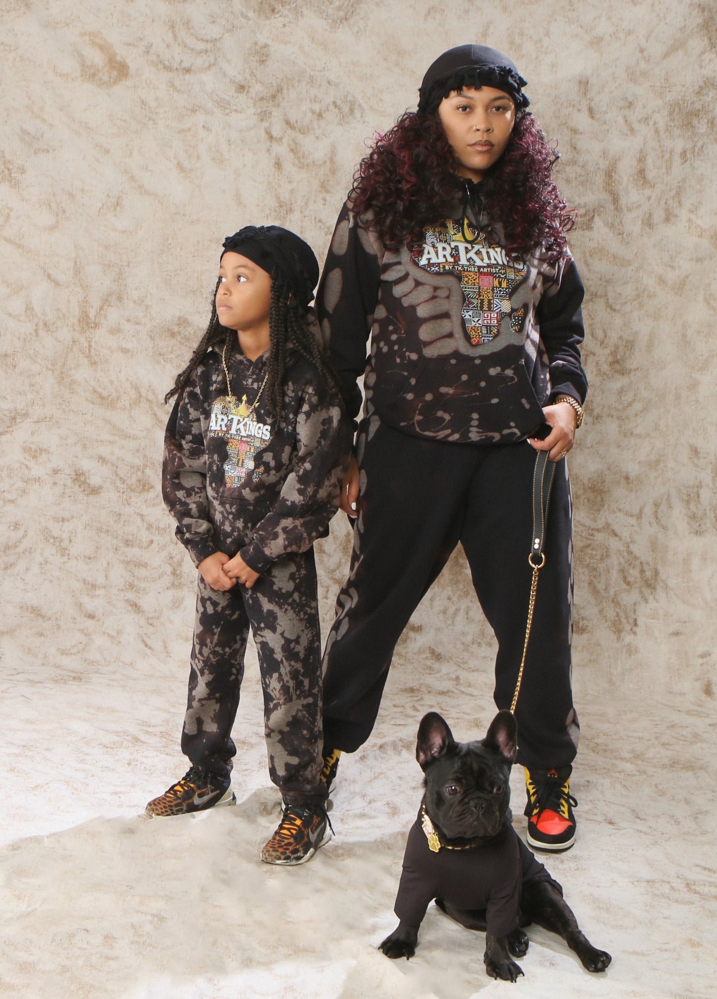 Urban Royalty Set – Bleached Sweatsuit