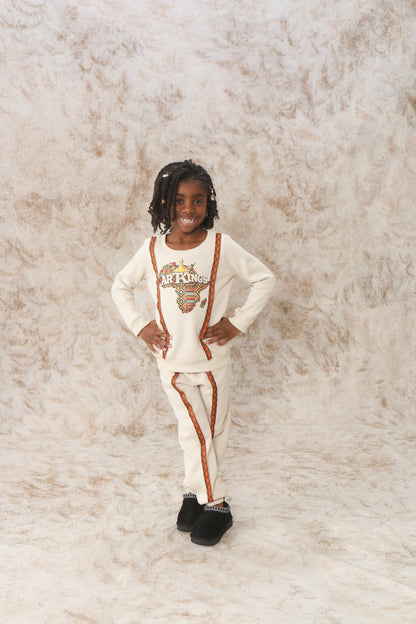 ArtK1NGS Kids Crewneck Sweatsuit