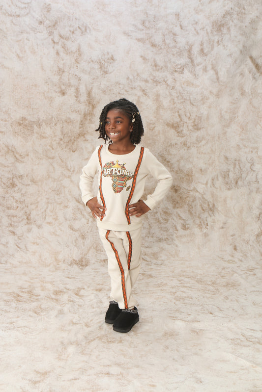 ArtK1NGS Kids Crewneck Sweatsuit