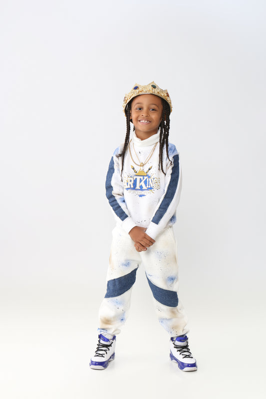 Art K1NGS Kids Signature Paint Splash Sweatsuit