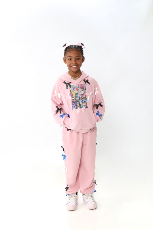 Confetti Bows Cozy Set