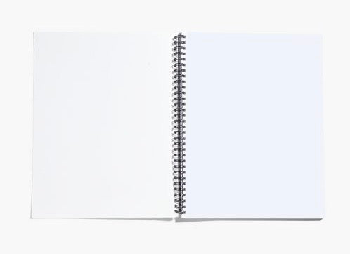 Art Kings Paint-Splatter Spiral Sketchbook